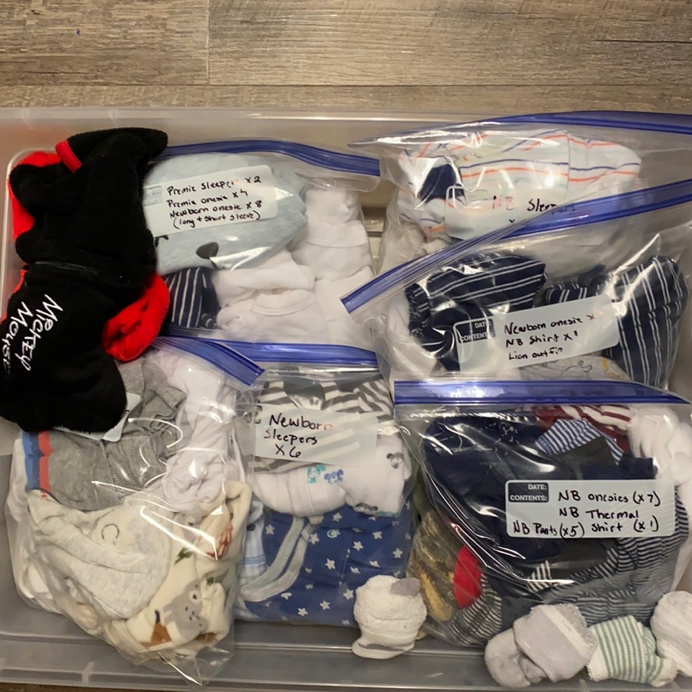 Newborn lot of clothes